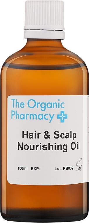 The Organic Pharmacy Hair Scalp Nourishing Oil 100 ml-The Organic Pharmacy
