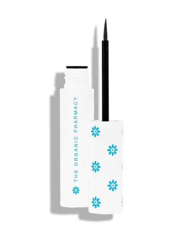 The Organic Pharmacy Precision Liquid Eyeliner Black 5 ml-The Organic Pharmacy