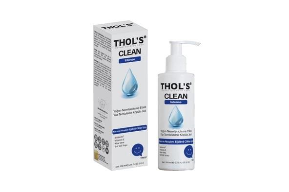 Thol's Clean Intense TB3 Kuru ve Atopiye Eğilimli Ciltler İçin Yüz Temizleme Köpük Jeli 200 ml-THOL'S