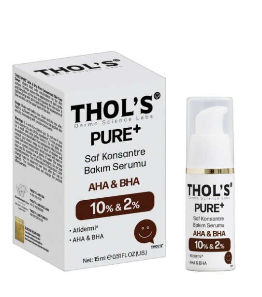 Thol's Pure+ Aha 10% & Bha 2% TB68 Bakım Serumu 15 ml-THOL'S