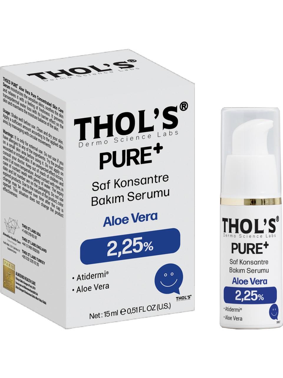 Thol's Pure+ Aloe Vera 2,25% TB52 Bakım Serumu 15 ml-THOL'S