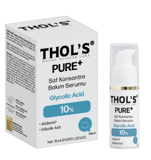Thol's Pure+ Glycolic Acid 10% TB58 Bakım Serumu 15 ml-THOL'S