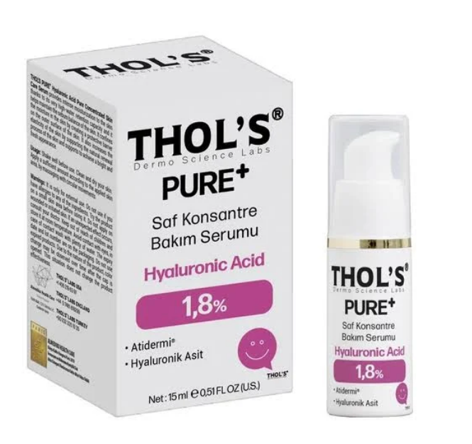 Thol's Pure+ Hyaluronic Acid 1,8% TB59 Bakım Serumu 15 ml-THOL'S