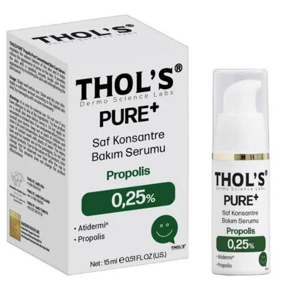 Thol's Pure+ Propolis 0,25% TB61 Bakım Serumu 15 ml-THOL'S