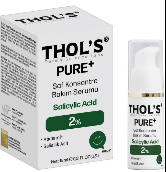Thol's Pure+ Salicylic Acid 2% TB65 Bakım Serumu 15 ml-THOL'S