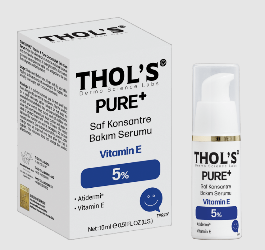 Thol's Pure+ Vitamin E 5% TB57 Bakım Serumu 15 ml-THOL'S
