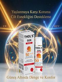 Thol's Sun Sensitive TB15 Hassas Ciltler İçin Fluid Güneş Koruyucu SPF50 50 ml-THOL'S