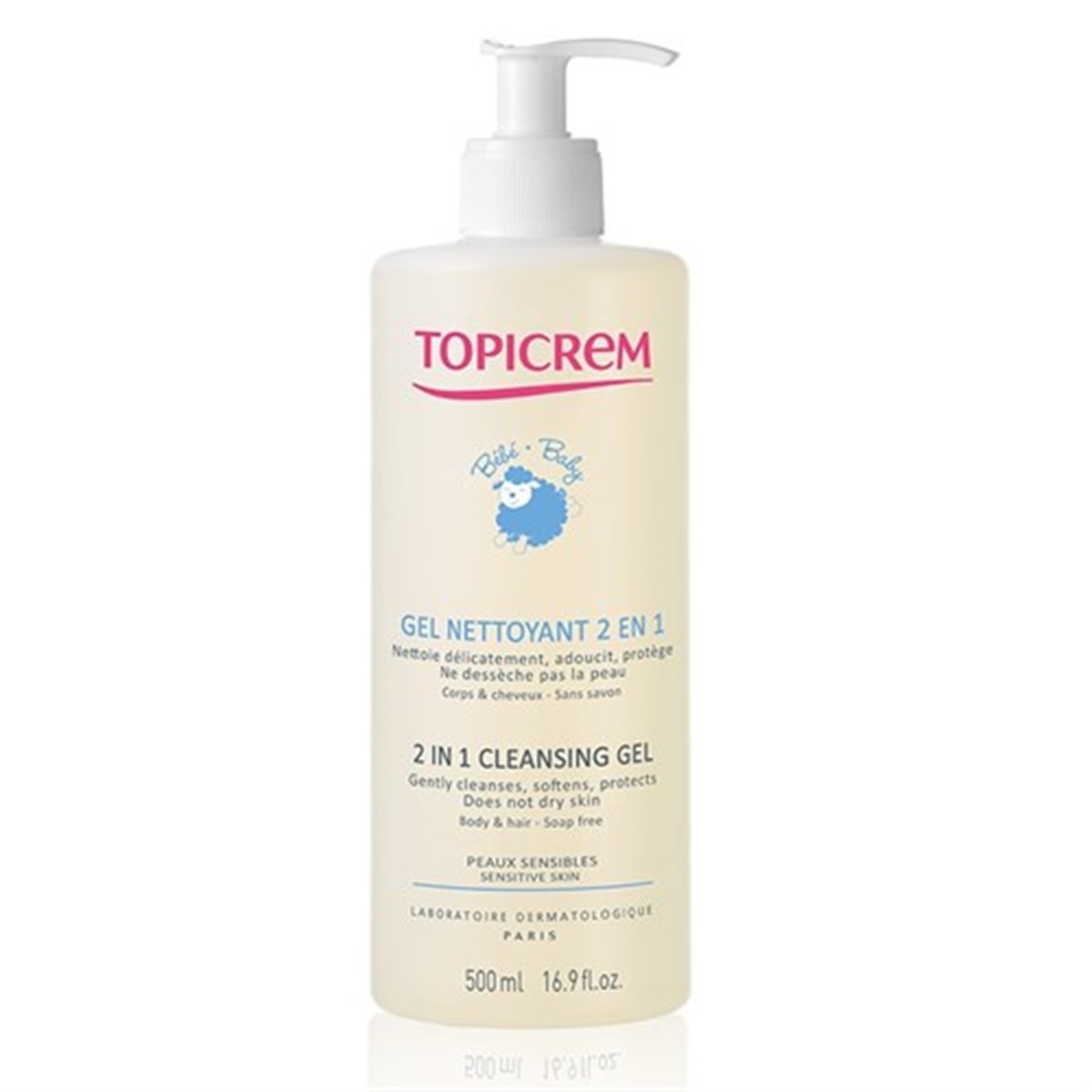 Topicrem 2 İn 1 Cleansing Gel 500 Ml