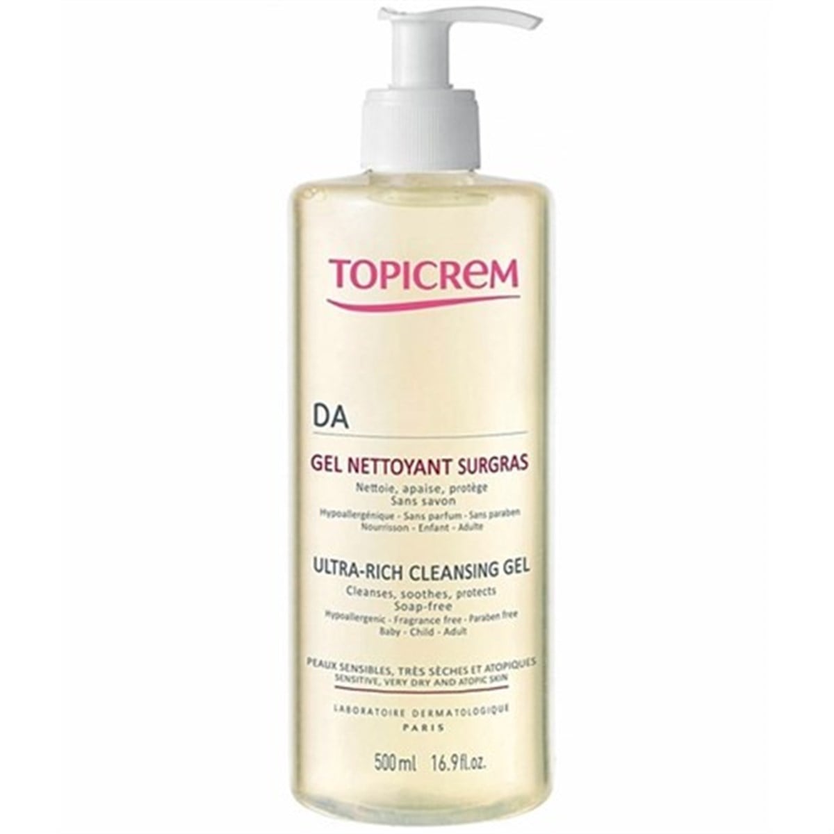 Topicrem Ad Ultra Rich Cleansing Gel Temizleme Jeli 500 Ml
