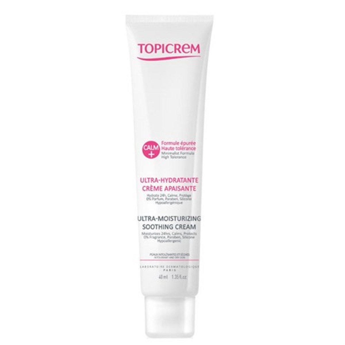 Topicrem Calm+ Ultra Moisturizing Soothing Cream 40 ml | Dermolist.com da