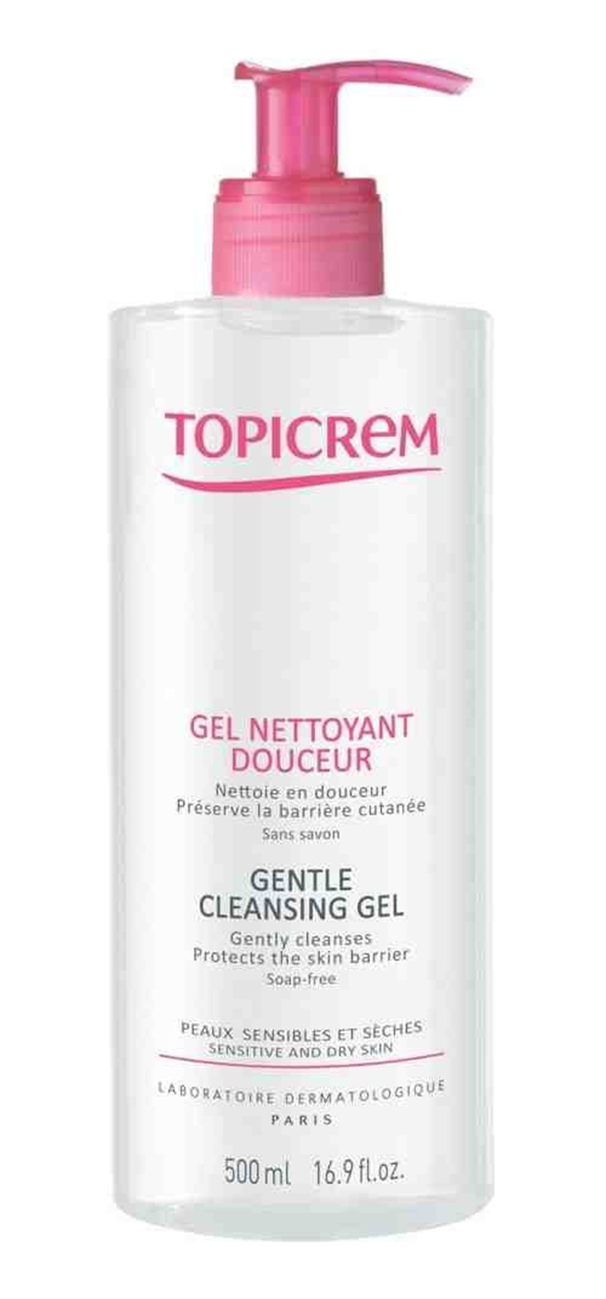 Topicrem Gentle Cleansing Gel Body&Hair 500 Ml