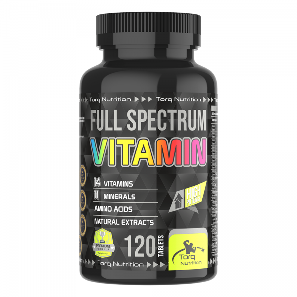 Torq Nutrition Full Spectrum Vitamin 120 Tablet-TORQ NUTRITION