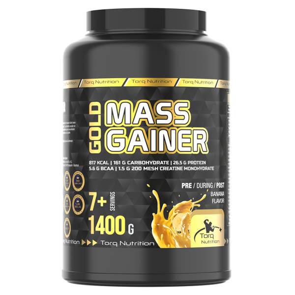 Torq Nutrition Gold Mass Gainer Karbonhidrat Tozu 1400 gr - Muz-TORQ NUTRITION