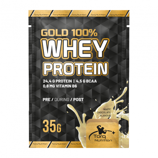 Torq Nutrition Gold Whey Protein 35 gr - Beyaz Çikolata-TORQ NUTRITION