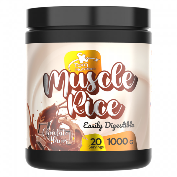 Torq Nutrition Muscle Rice Mikronize Pirinç 1000 gr - Çikolata-TORQ NUTRITION