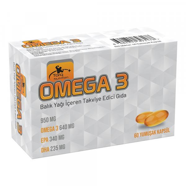 Torq Nutrition Omega-3 60 Kapsül-TORQ NUTRITION