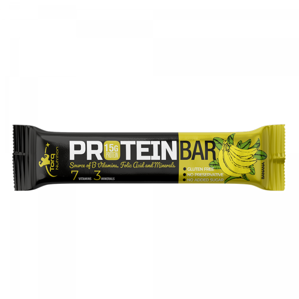 Torq Nutrition Protein Bar Muz 50 gr-TORQ NUTRITION