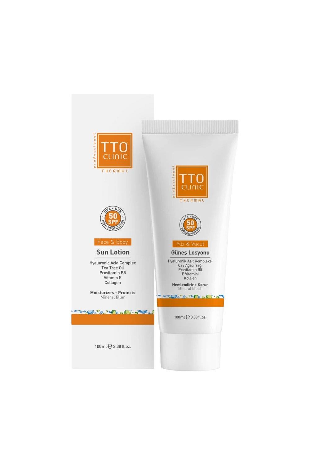 TTO Clinic Güneş Losyonu 100 ml-TTO