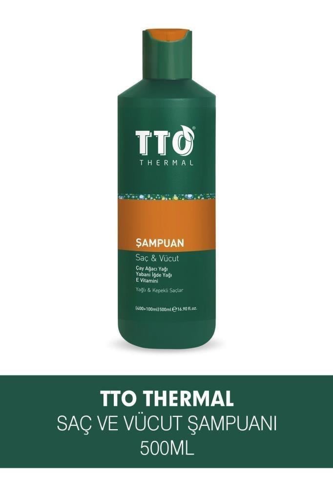 Tto Termal Saç Ve Vücut Şampuanı 500 ml