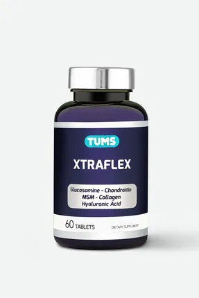 Tums Xtraflex ( Glucosamine , Chondroitin , Msm , Collagen , Hyaluronic Acid ) 60 Tb-Tums