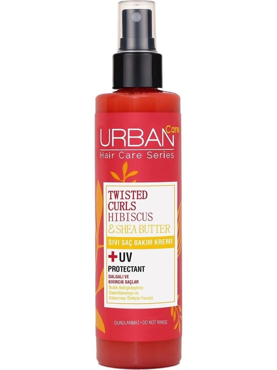 Urban Care Curl Hibiscus Water & Shea Butter Sıvı Saç Bakım Kremi 200 ml-Urban Care