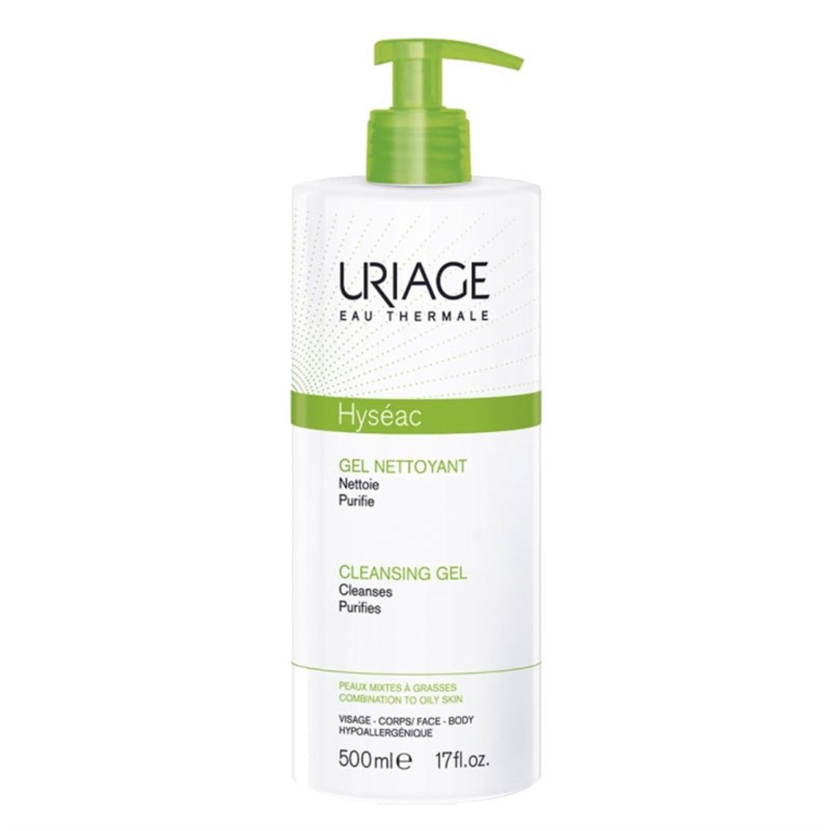 Uriage Hyseac Gel Nettoyant 500 ml