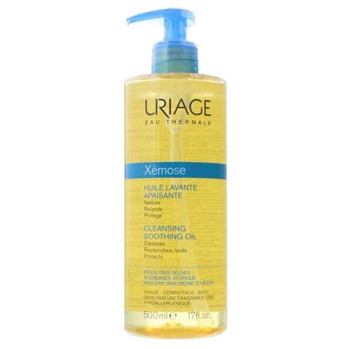 Uriage Xemose Cleansing Soothing Oil 500ml