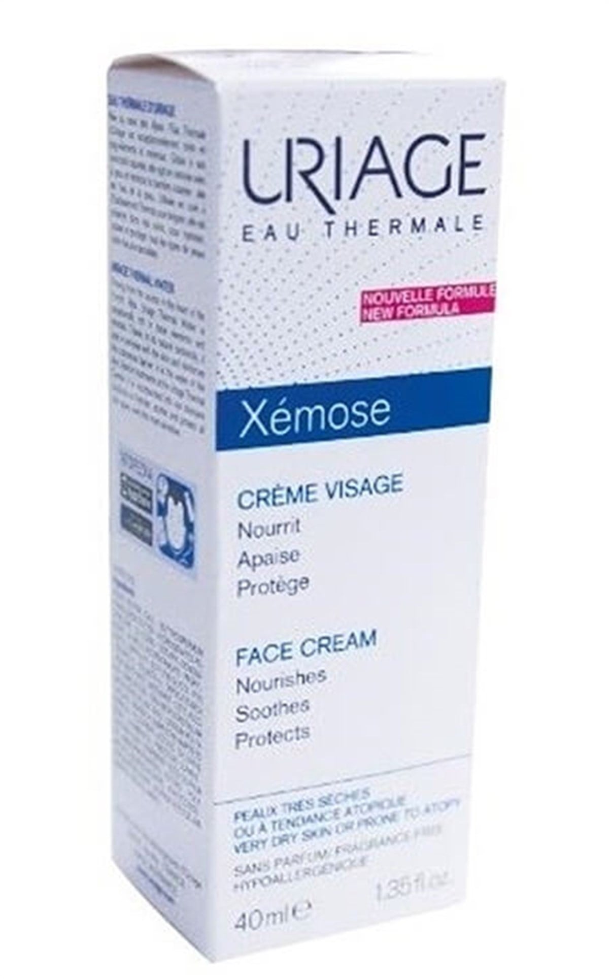 Urıage Xemose Vısage Cream Atopi Eğilimli Çok Kuru Ciltlere Özel Yüz Kremi 40 Ml-Uriage