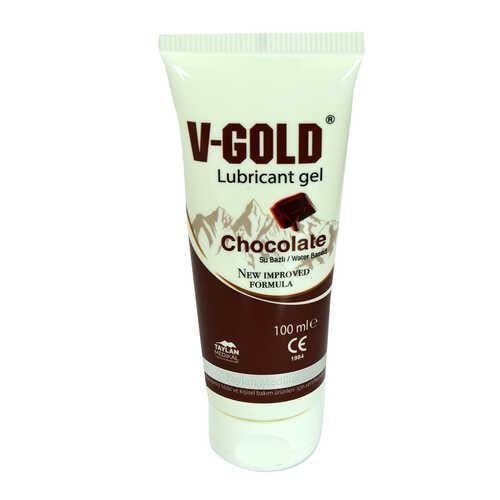 V-Gold Lubricant Kayganlaştırıcı Çikolatalı 100 ml-V-Gold