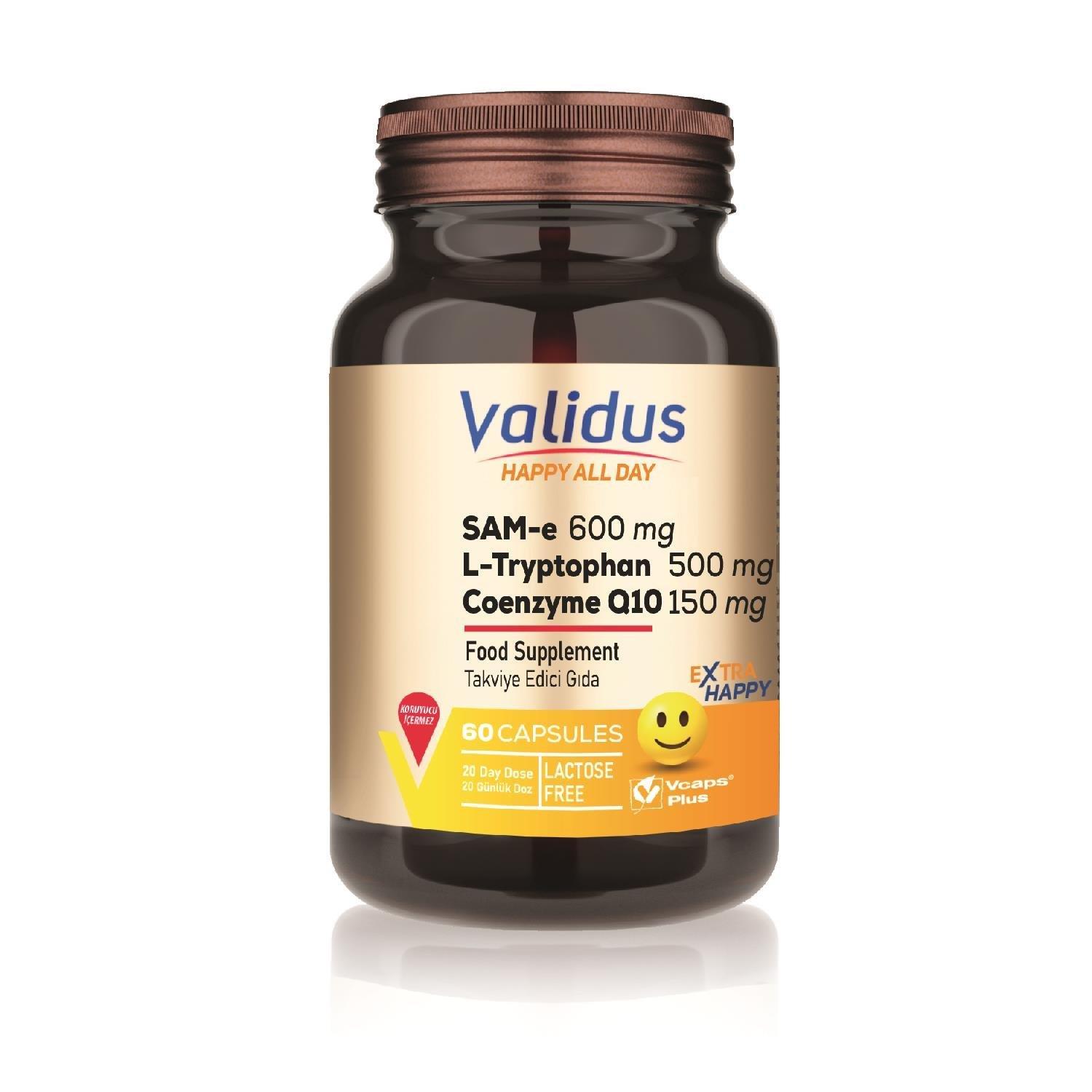 Validus All Day Happy Sam 600 mg 60 Kapsül-Validus