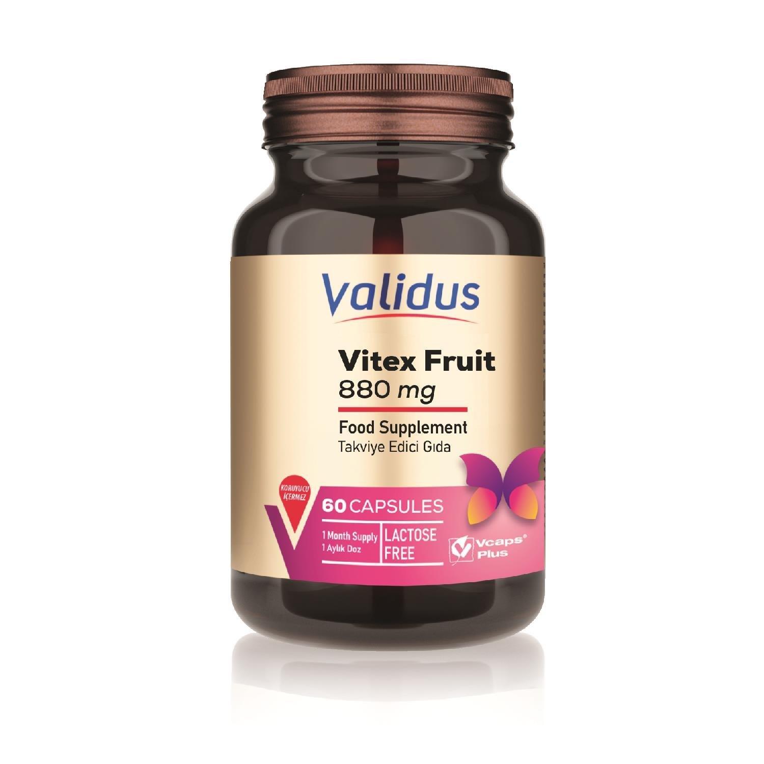 Validus Vitex 880 mg 60 Kapsül-Validus