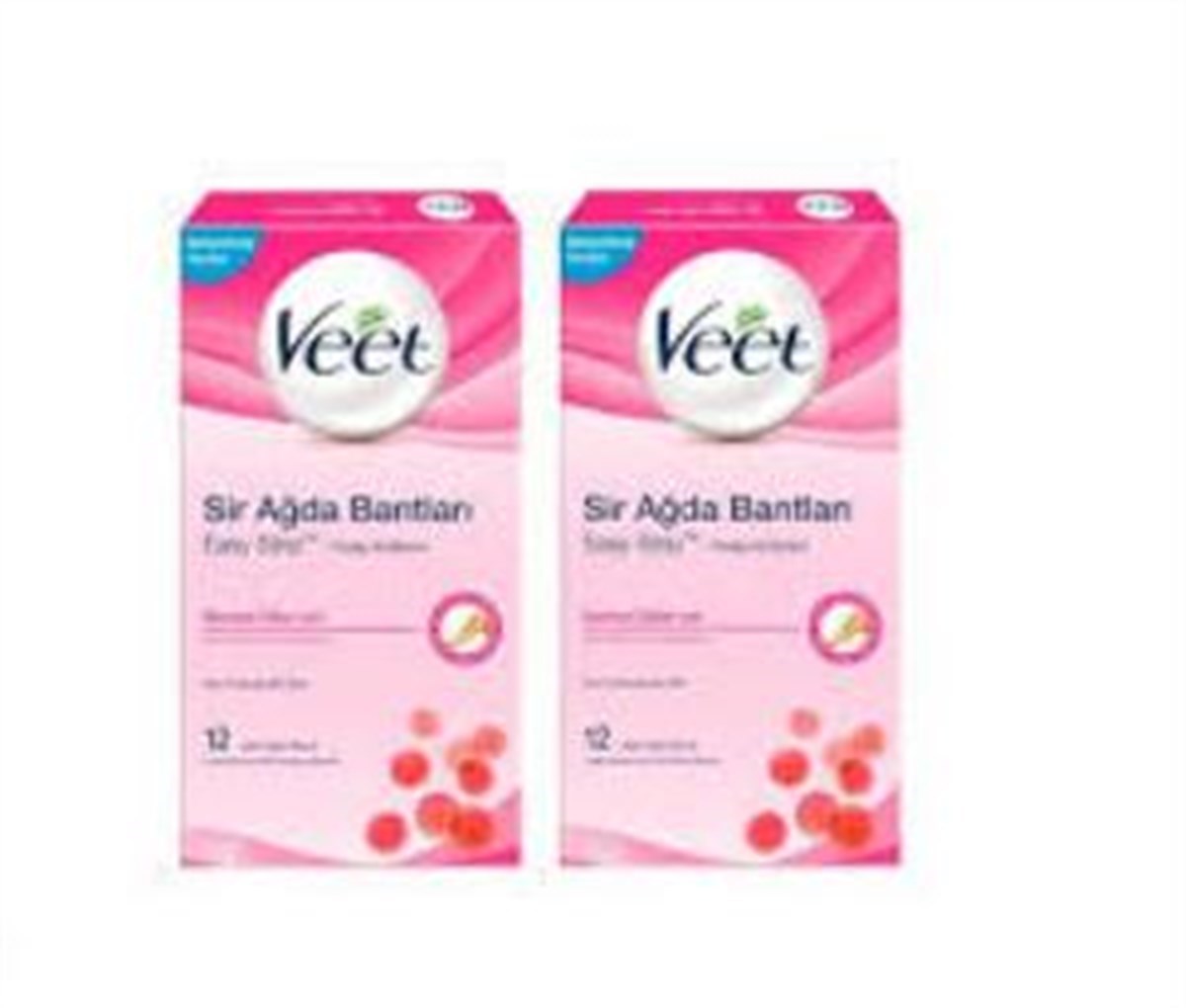 Veet 2 li Sir Ağda Bandı Normal Ciltler