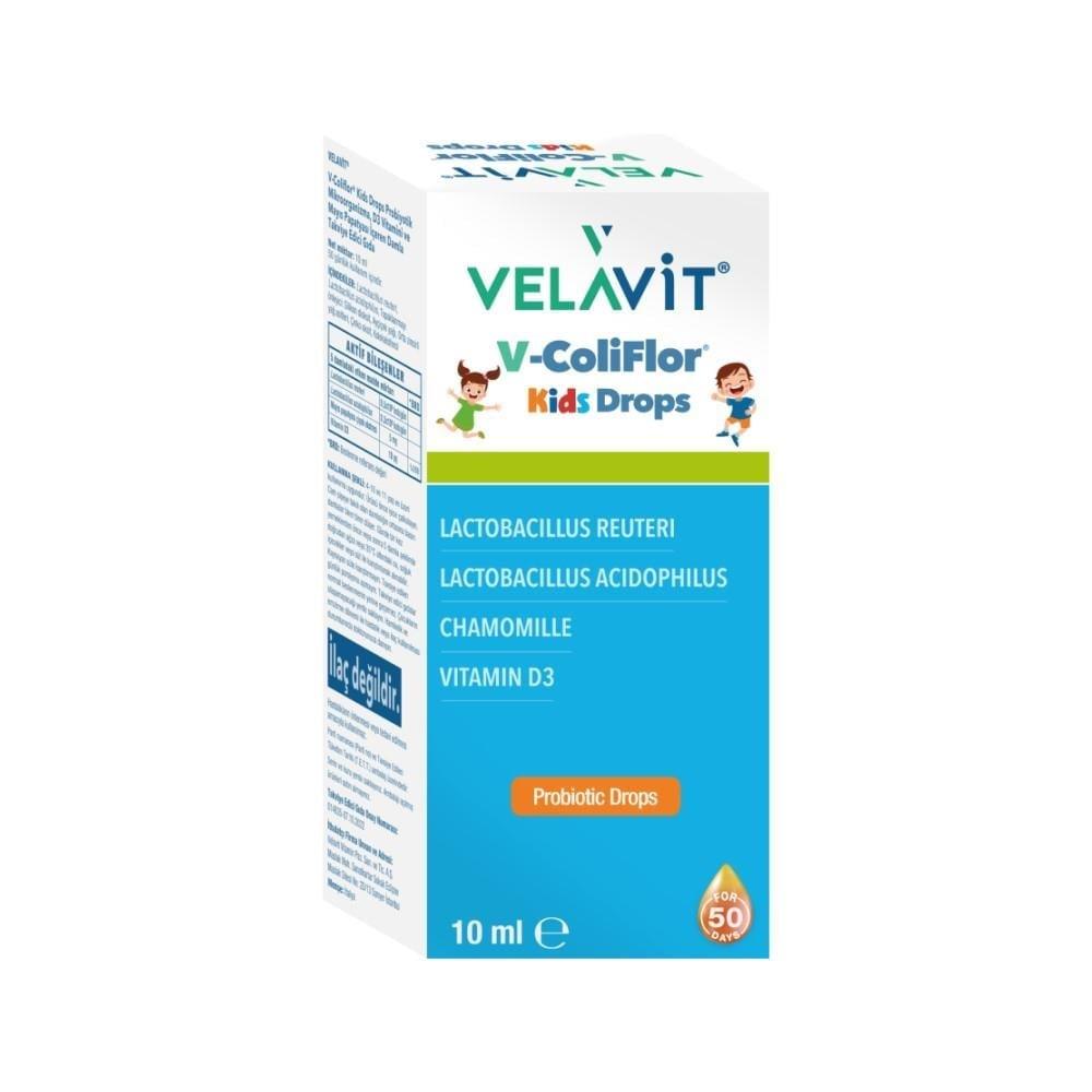 Velavit V-Coliflor Kids Drops 10 ml-Velavit