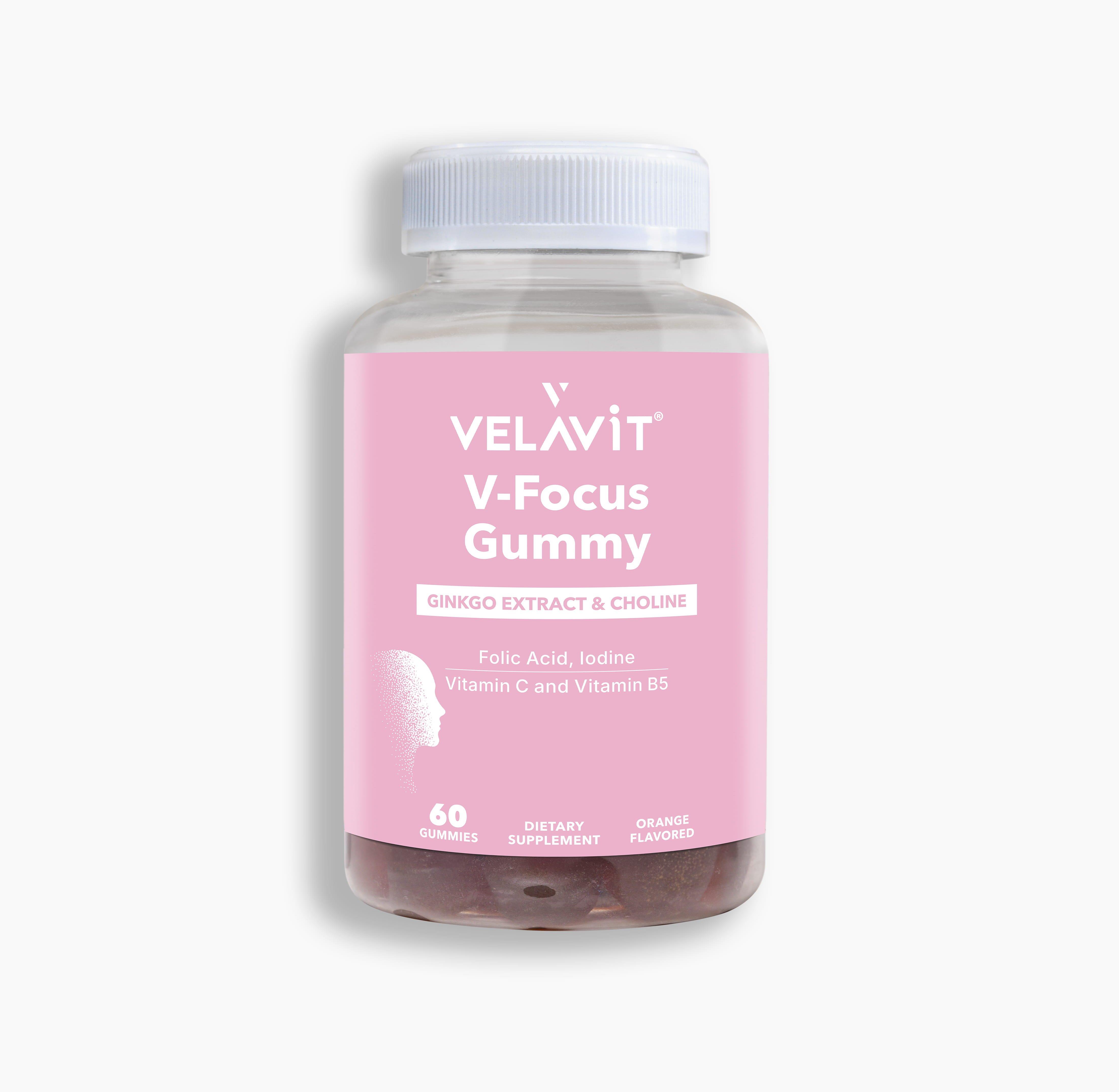 Velavit V-Focus Gummy 60 Gummies-Velavit