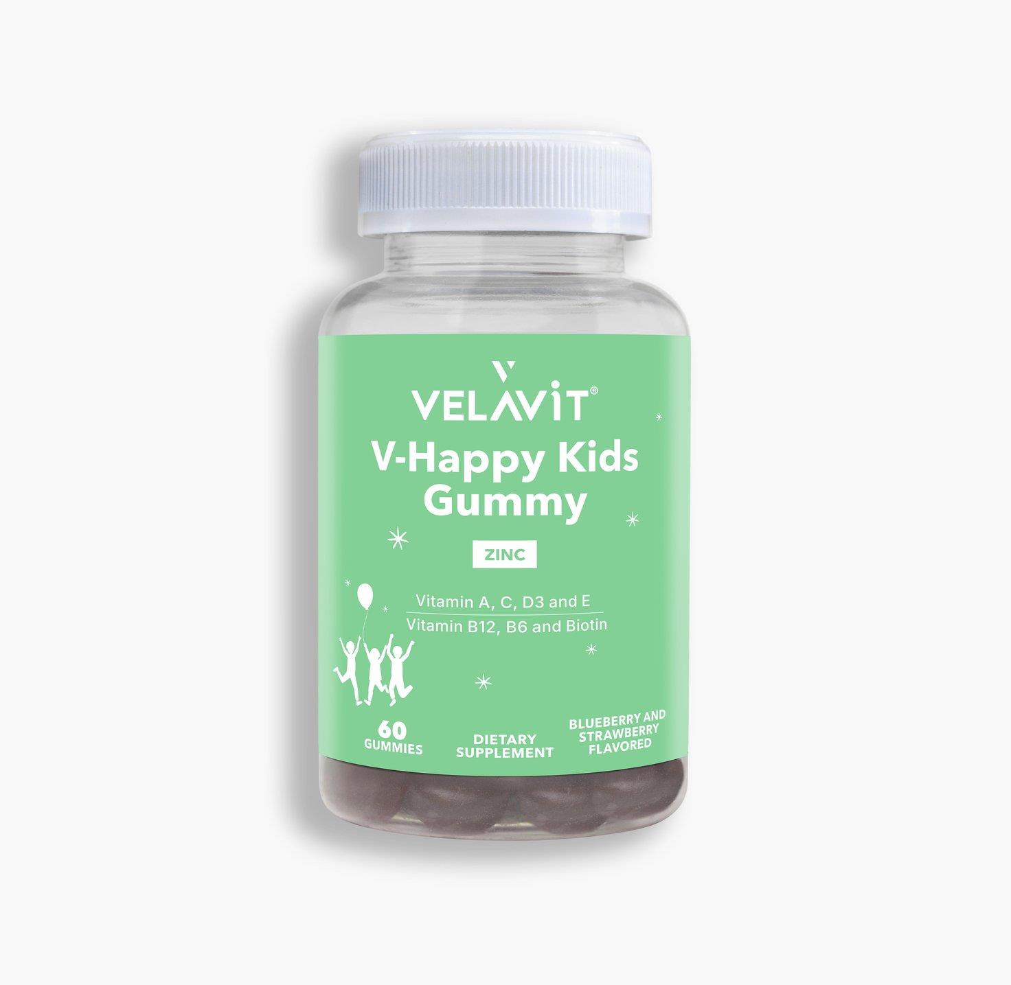 Velavit V-Happy Kids Gummy 60 Gummies-Velavit