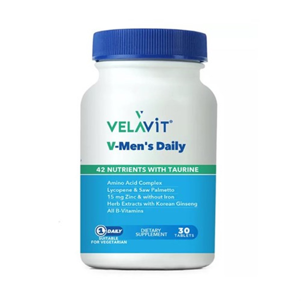 Velavit V-Mens Daily Takviye Edici Gıda 30 Tablet