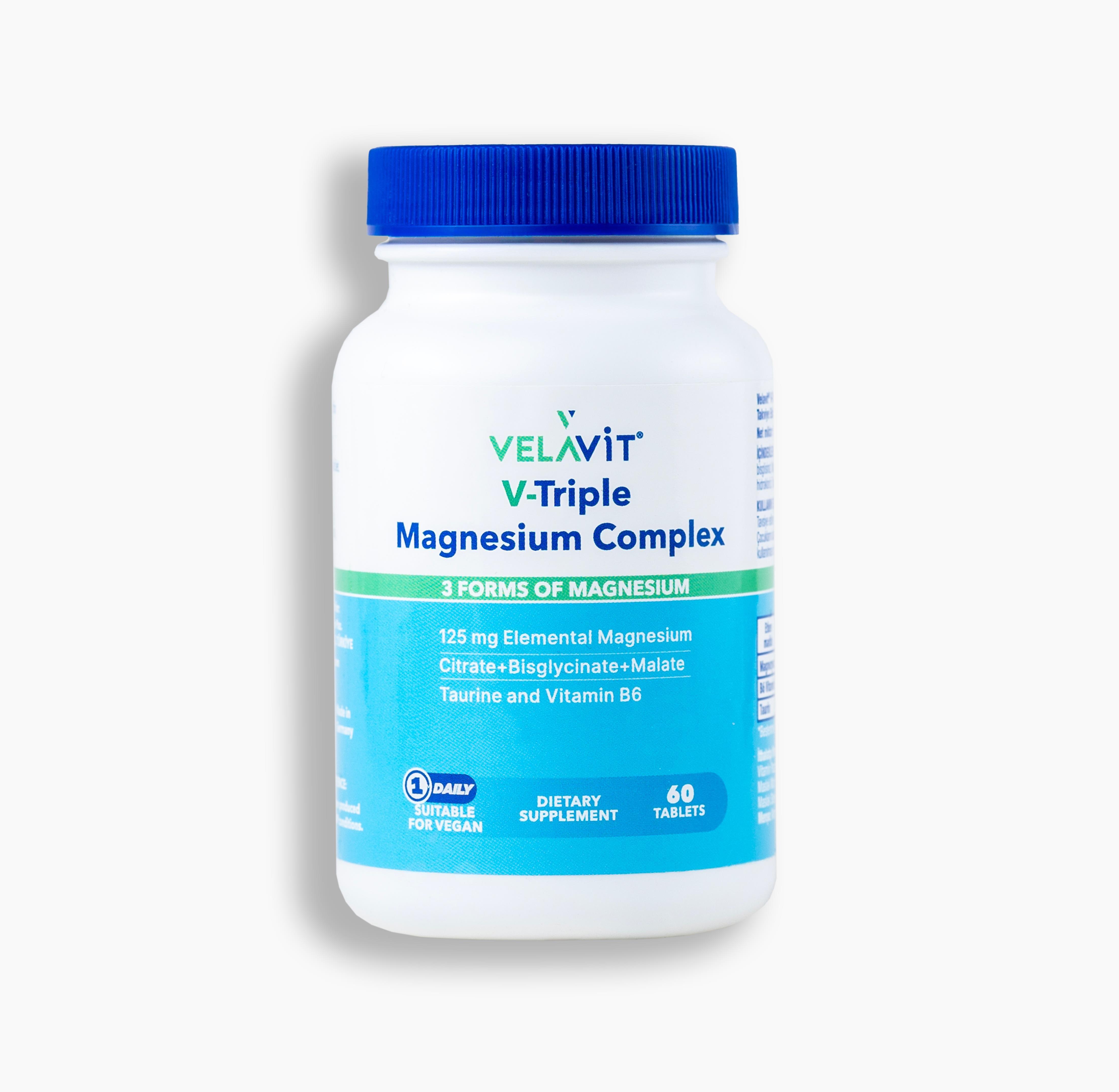 Velavit V Triple Magnesium Complex 60 Kapsül-Velavit