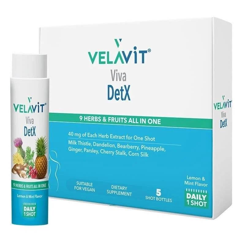 Velavıt Viva Detox 5 Shot Bottles-Velavit