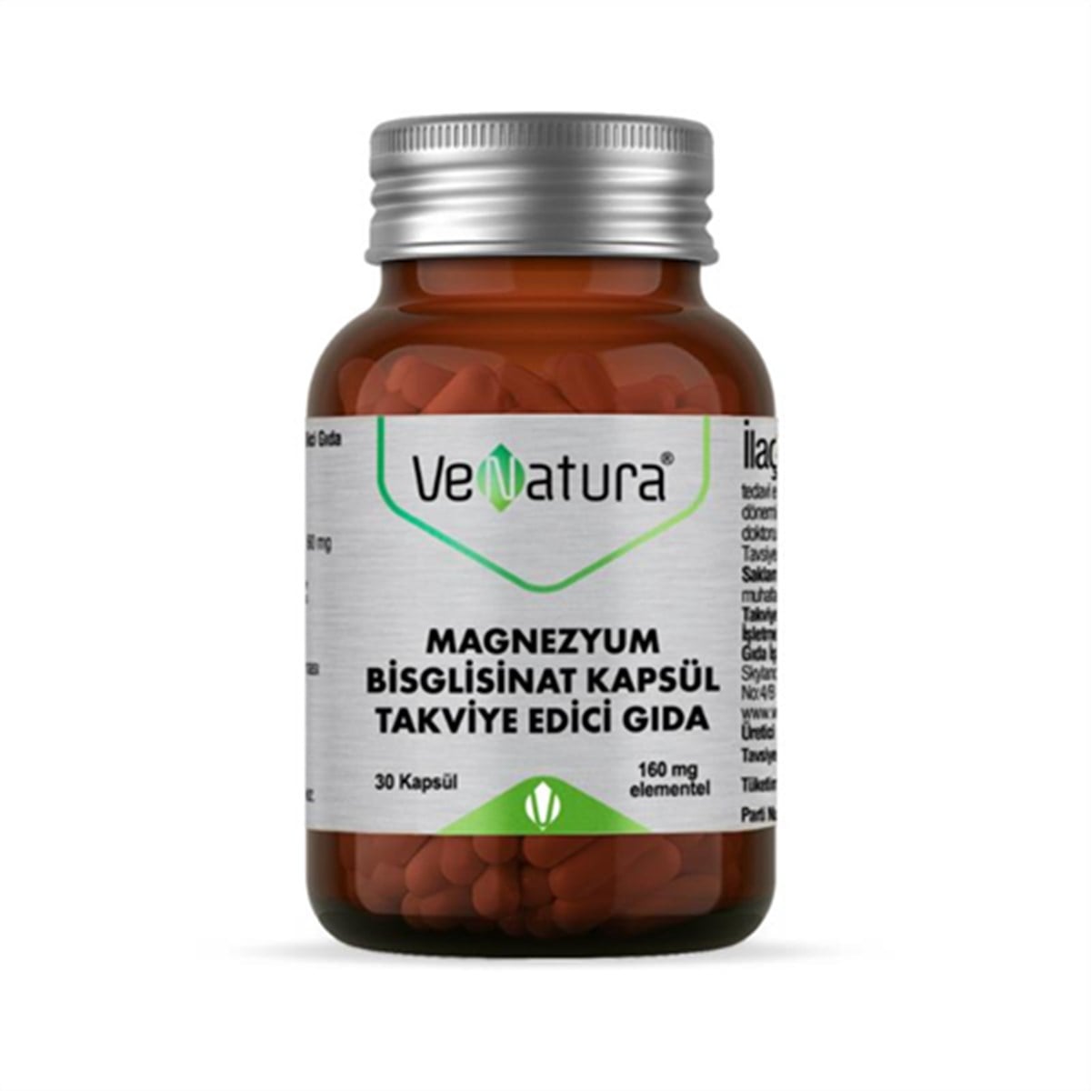 VeNatura Magnezyum Bisglisinat 30 Kapsül