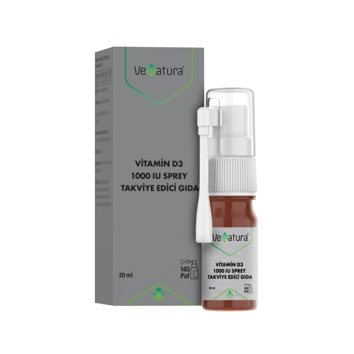 VeNatura Vitamin D3 1000 IU Sprey-Venatura