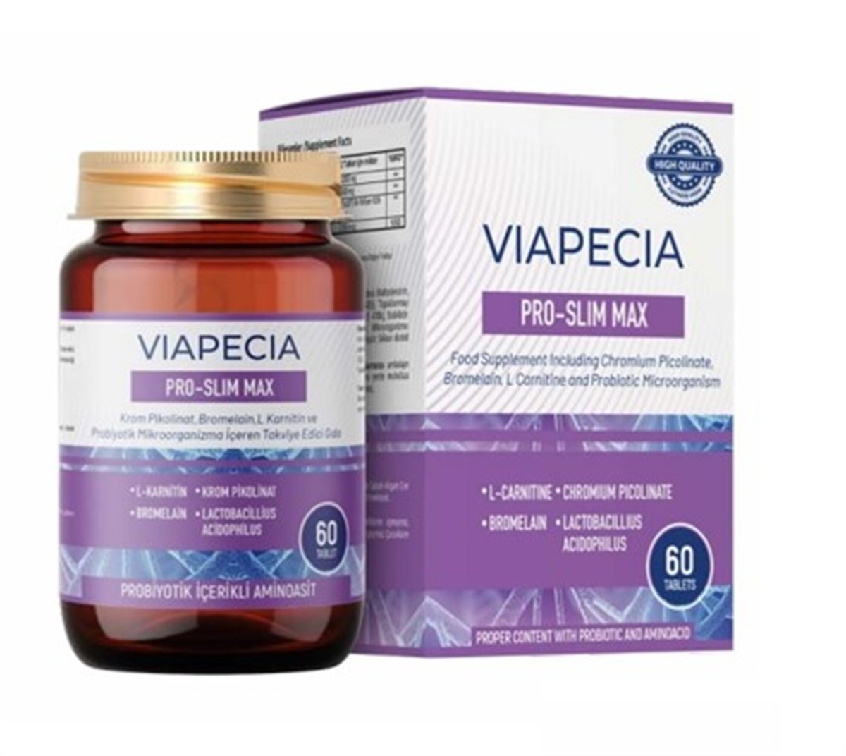 Viapecia Pro-Slim Max 60 Tablet