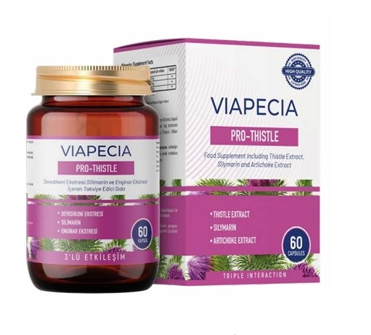 Viapecia Pro-Thistle 60 Kapsül