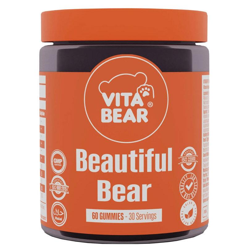 Vita Bear Beautiful Bear Gummy 60'lı-Vita Bear