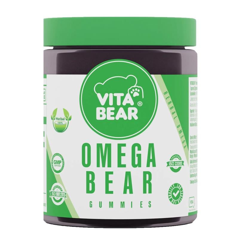 Vita Bear Omega Bear 60 Gummies-Vita Bear