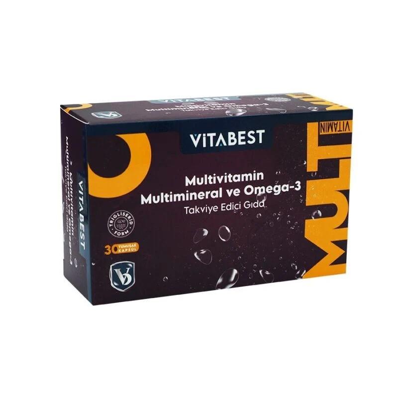 Vitabest Multivitamin 30 Kapsül-VİTABEST