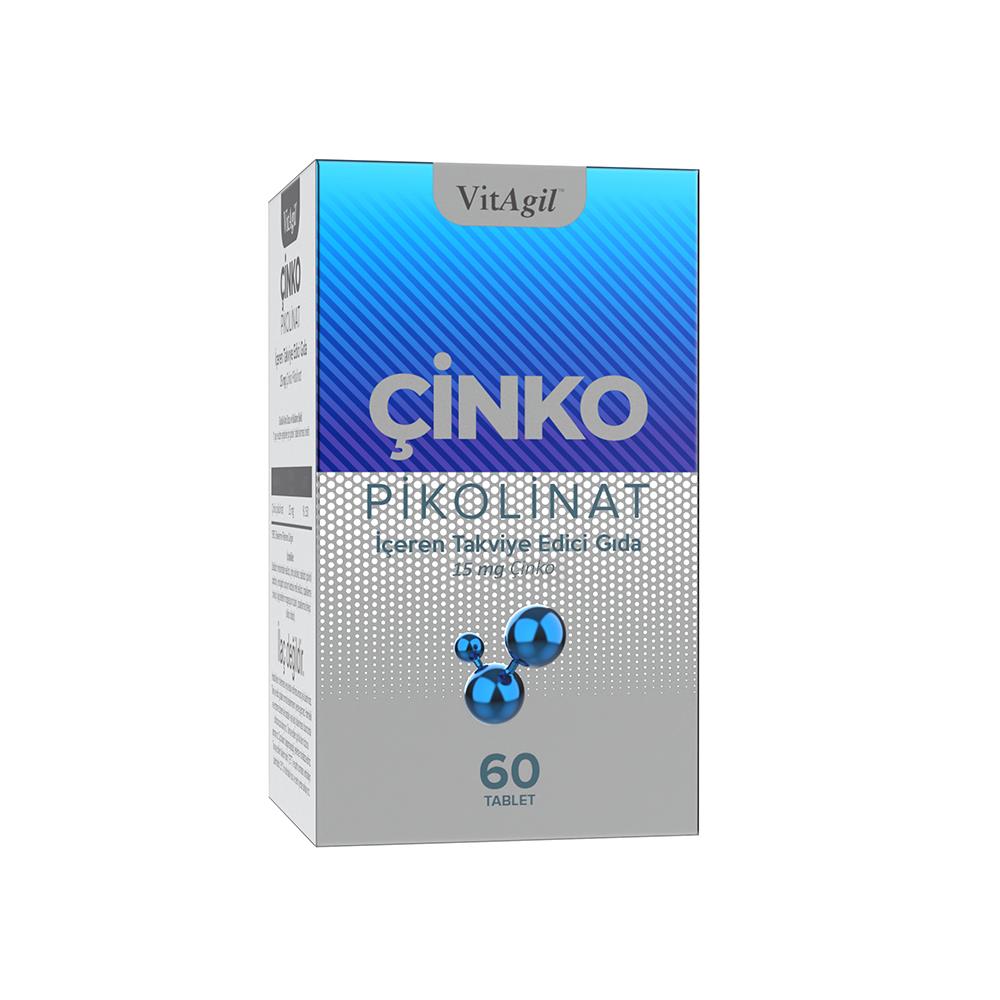 Vitagil Çinko Pikolinat 60 Tablet-VitAgil
