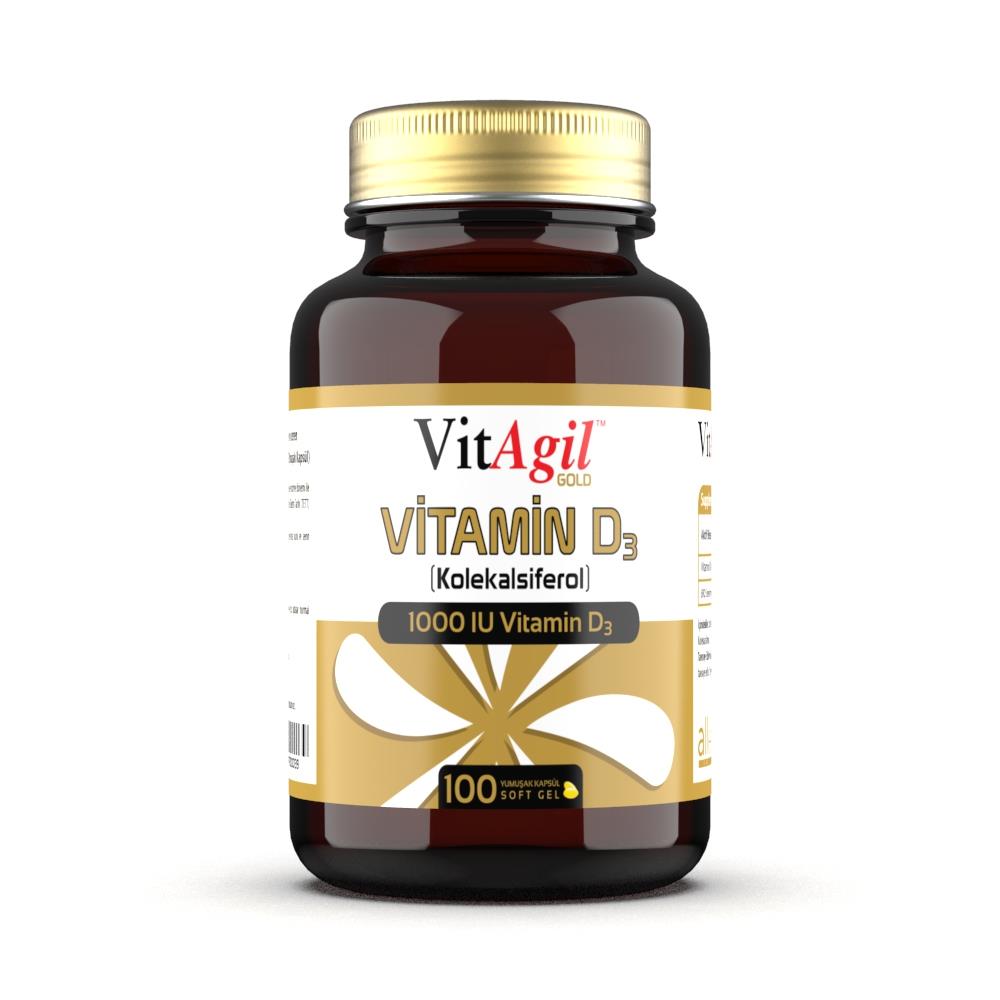 Vitagil Gold Vitamin D3 100 Softjel-VitAgil