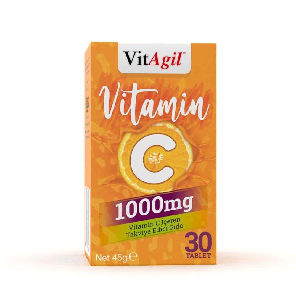 Vitagil Vitamin C 1000 mg 30 Tablet-VitAgil