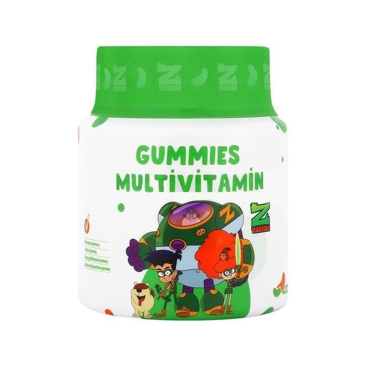 Vitago Kids Premium Z Takımı Gummies Multivitamin Multimineral İçeren Çiğnenebilir Form 60'lı-VITAGO