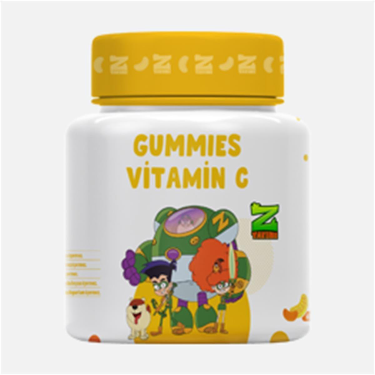 Vitago Kids Premium Z Takımı Vitago Kids Gummies Vitamin C İçeren Çiğnenebilir Form 60'lı-VITAGO